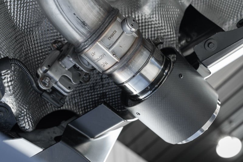 MBRP 3in Cat Back Dual Rear Carbon Fiber Tips T304 Toyota Supra 3.0L 2020+ | S43003CF - JDMuscleCat Back Exhaust SystemmbrpS43003CF