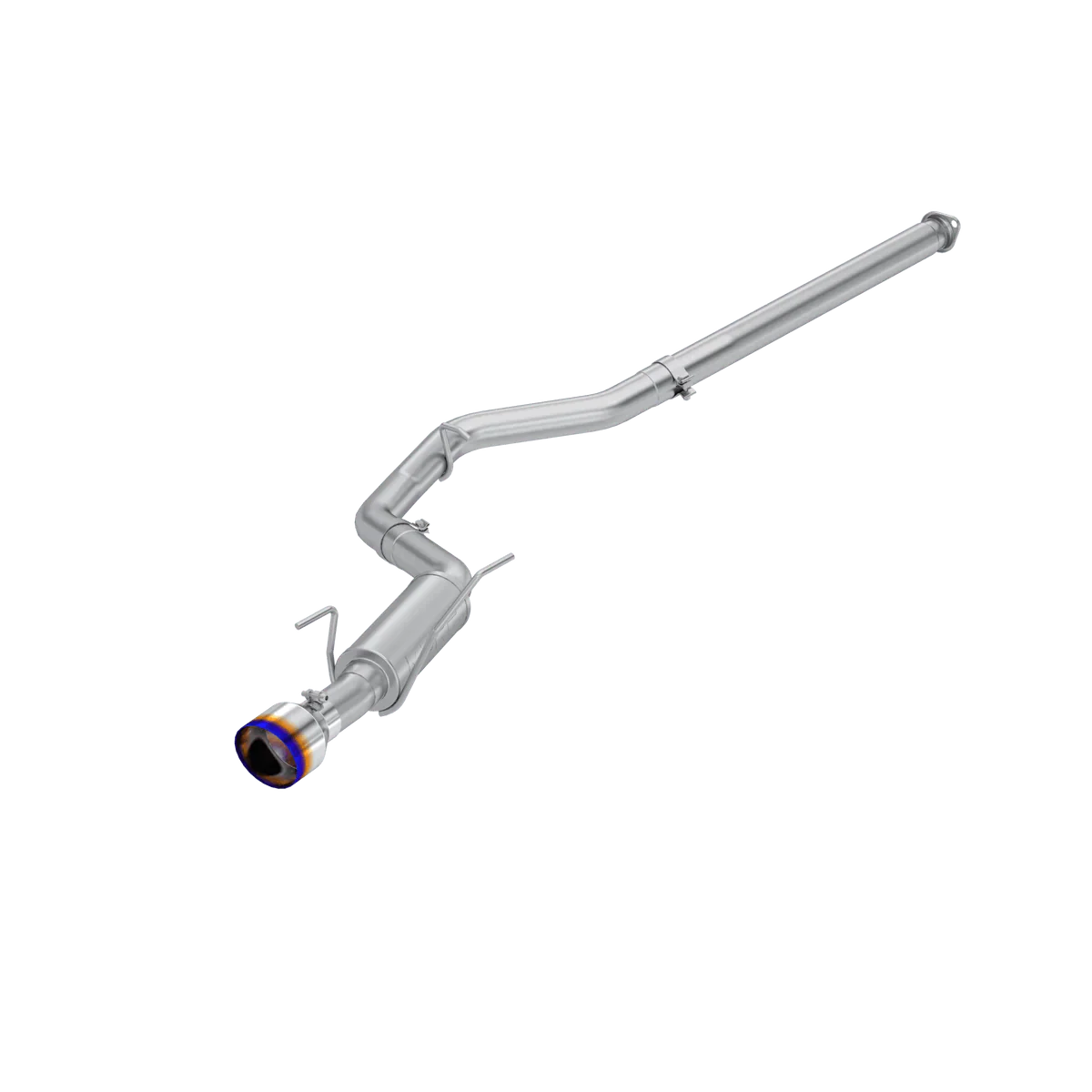 MBRP [22-25 WRX] 3in Cat Back 5in OD w/ Single Burnt Tip - T304 | S48093BE