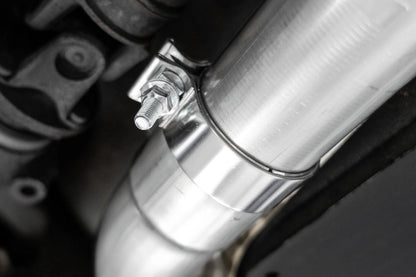 MBRP [22-25 WRX] 3in Cat Back 5in OD w/ Single Burnt Tip - T304 | S48093BE