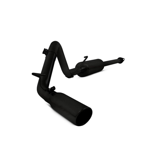 MBRP Black Series Cat Back Exhaust 2009-2014 Toyota Tundra-S5314BLK-Cat Back Exhaust System-MBRP-JDMuscle