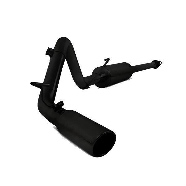 MBRP Black Series Cat Back Exhaust Toyota Tacoma 4.0L 2009-2015-S5326BLK-Cat Back Exhaust System-MBRP-JDMuscle