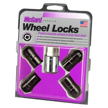 McGard Cone Seat Exposed Style Wheel Locks / Black | 24216