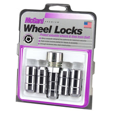 McGard Cone Seat Exposed Style Wheel Locks / Chrome / 5 Lock Set | 24510