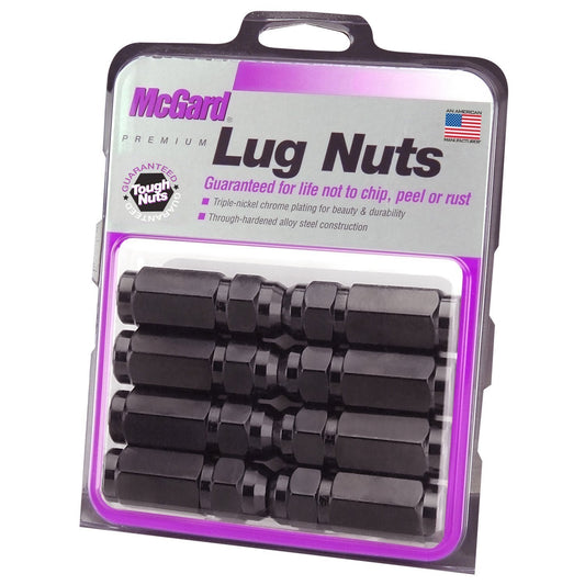 McGard Cone Seat Style Lug Nuts / Black (64816)-mcg64816-mcg64816-Lug Nuts-McGard-JDMuscle