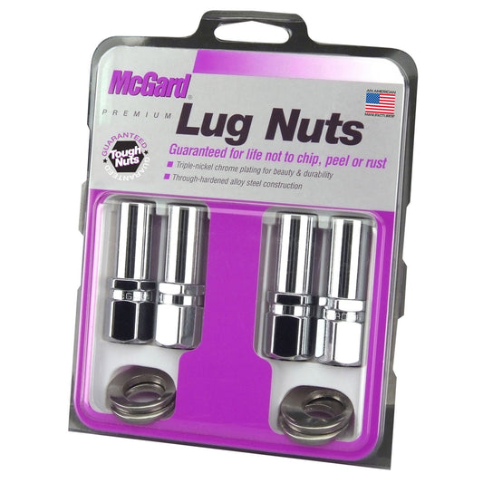 McGard Mag/Shank Style Lug Nuts / Chrome (63004)-mcg63004-Wheels, Tires & Accessories-McGard-JDMuscle