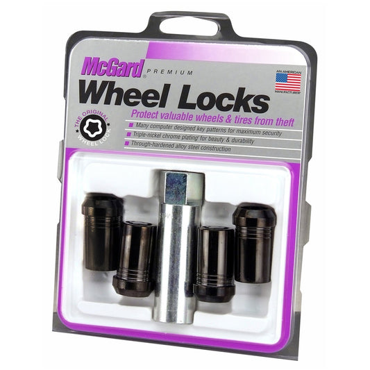 McGard Tuner Style Cone Seat Wheel Locks / Black (25116)-mcg25116-mcg25116-Lug Nuts-McGard-JDMuscle
