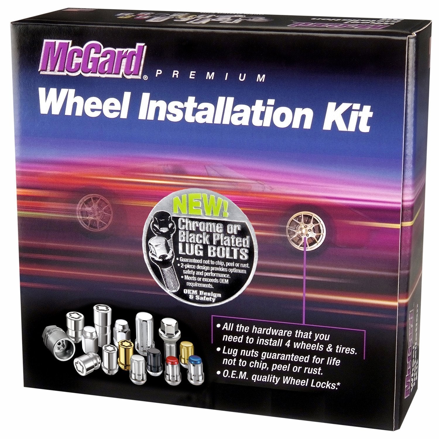 McGard Wheel Installation Kit (67200BK)-mcg67200BK-Wheels, Tires & Accessories-McGard-JDMuscle