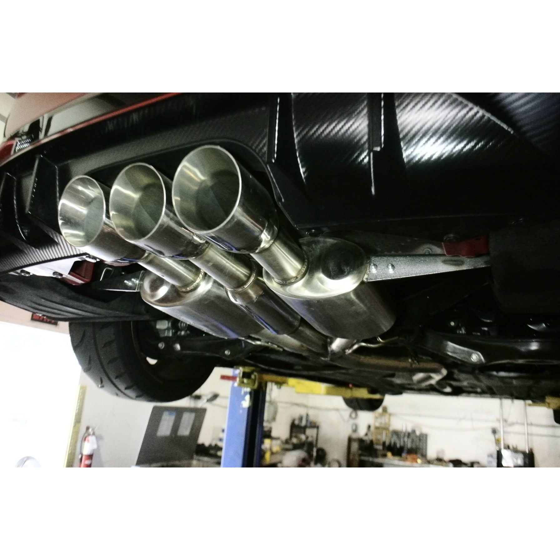 Megan Racing Cat Back Exhaust | Burnt Tips Honda Civic Type-R 2017+ | MR-CBS-HC17R-BT