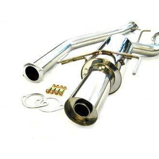 Megan Racing Long Tip Cat Back Exhaust 1995-1998 Nissan 240sx (MR-CBS-NS14)-MR MR-CBS-NS14-MR-CBS-NS14-Cat Back Exhaust System-Megan Racing-JDMuscle