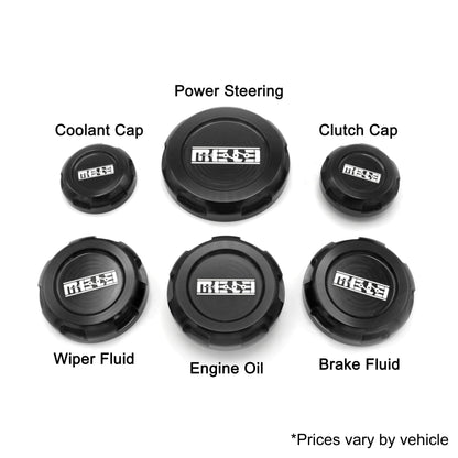 Mele Design MeLe Subaru Engine Cap Set-Cosmetic-MeLe Design Firm-08-14 WRX/STI-Black-JDMuscle