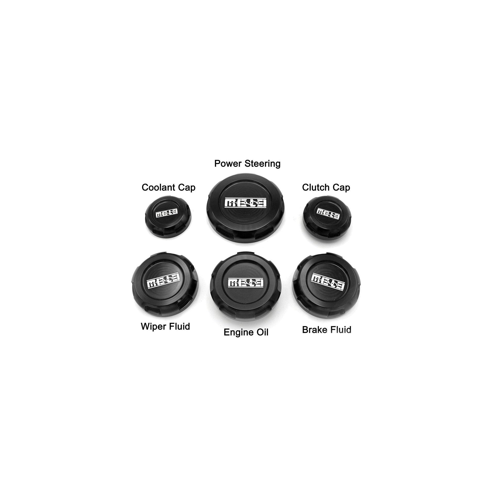 Mele Design MeLe Subaru Engine Cap Set-Cosmetic-MeLe Design Firm-JDMuscle