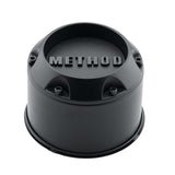 Method Cap 1717 - 138mm - Black - Screw On | CP - 1717B138 - B - JDMuscleCenter CapsmrwCP-1717B138-B