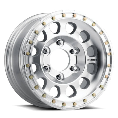 Method MR103 Beadlock 17x9 - 12mm Offset 6x5.5 108mm CB Raw Machined Race Drilled w/BH - H24125 Wheel | MR10379060312BR - JDMuscleWheelsmrwMR10379060312BR
