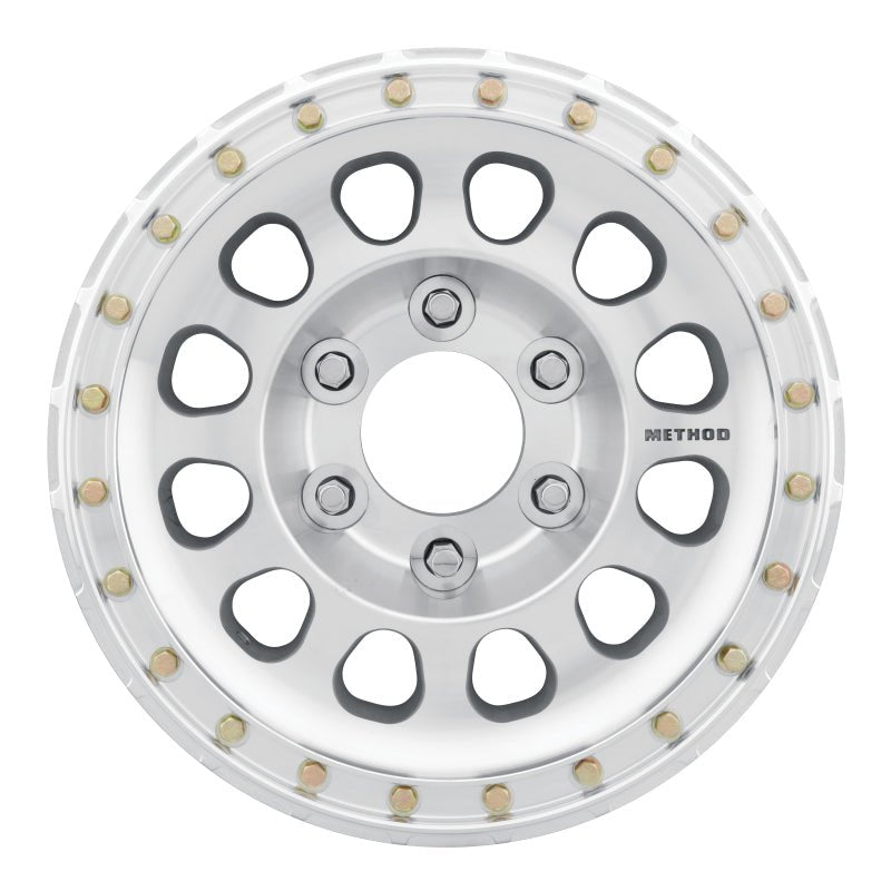 Method MR103 Beadlock 17x9 - 12mm Offset 6x6.5 108mm CB Raw Machined w/BH - H24125 Wheel - JDMuscleNon - CategorizedmrwMR10379070312BR