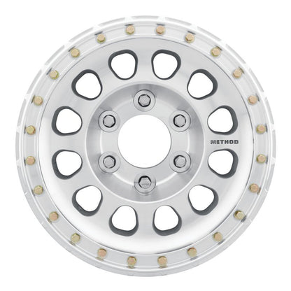 Method MR103 Beadlock 17x9 - 12mm Offset 6x6.5 108mm CB Raw Machined w/BH - H24125 Wheel - JDMuscleNon - CategorizedmrwMR10379070312BR