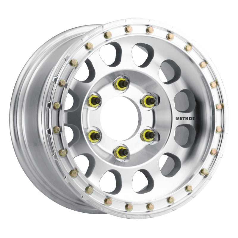Method MR103 Beadlock 17x9 - 12mm Offset 6x6.5 108mm CB Raw Machined w/BH - H24125 Wheel - JDMuscleNon - CategorizedmrwMR10379070312BR