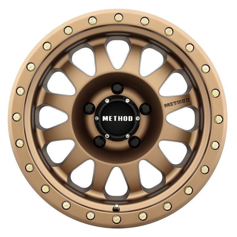 Method MR304 Double Standard 17x8.5 0mm Offset 5x5.5 108mm CB Method Bronze Wheel | MR304785559001 - JDMuscleWheelsmrwMR30478555900