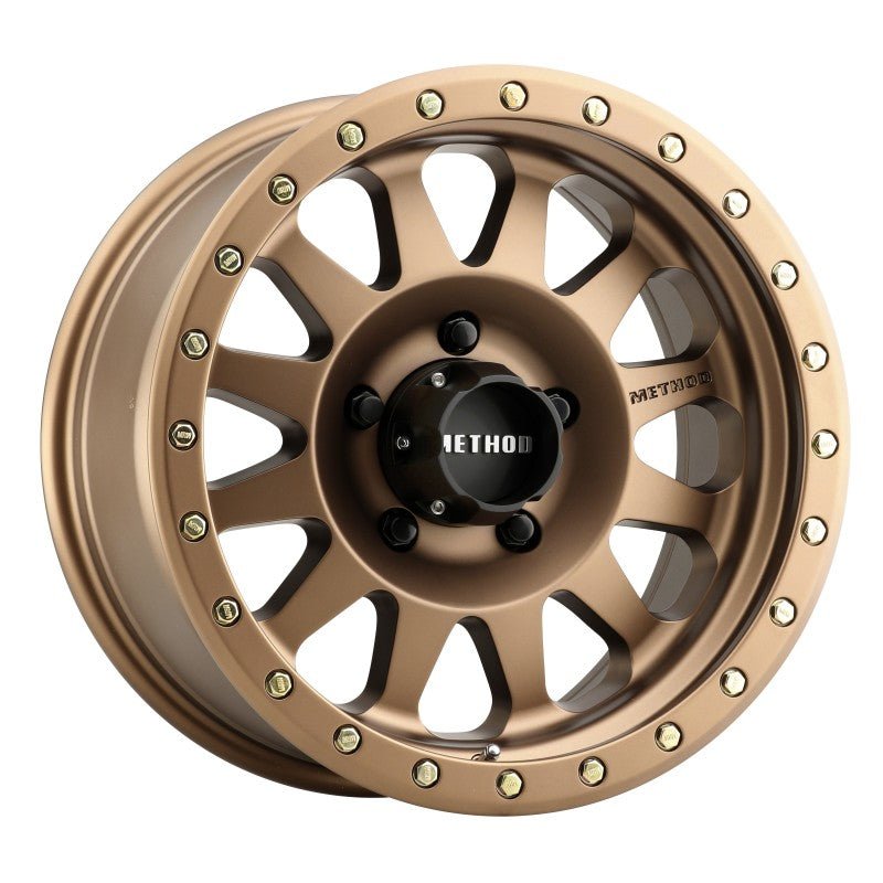 Method MR304 Double Standard 17x8.5 0mm Offset 5x5.5 108mm CB Method Bronze Wheel | MR304785559001 - JDMuscleWheelsmrwMR30478555900