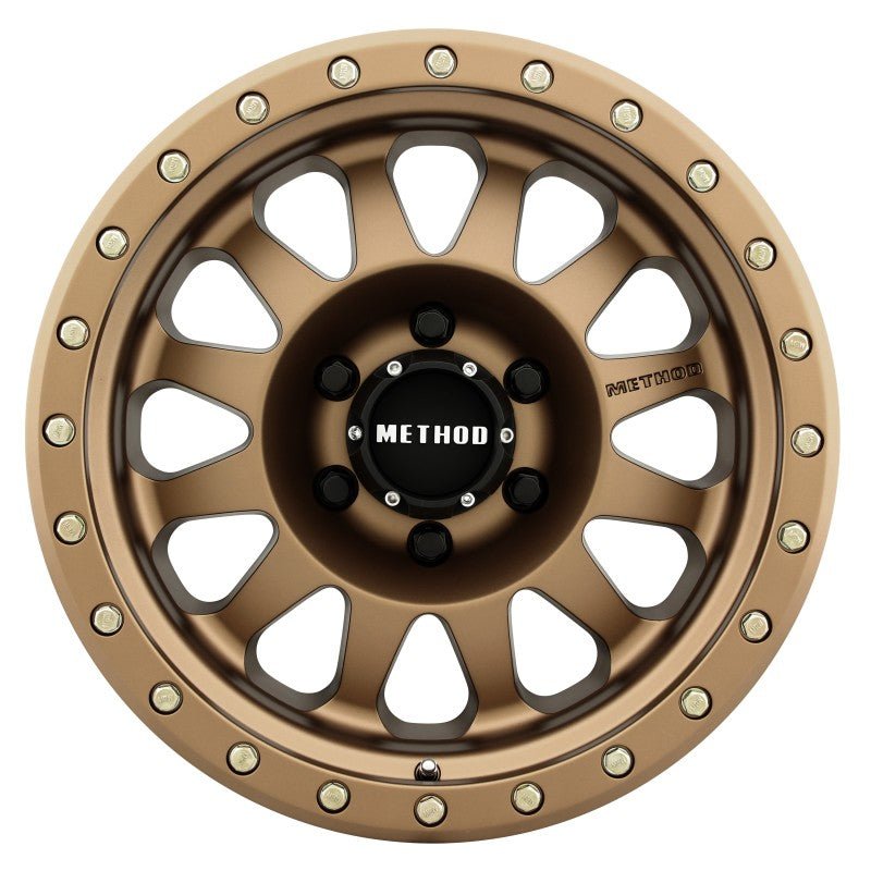 Method MR304 Double Standard 17x8.5 0mm Offset 6x5.5 108mm CB Method Bronze Wheel | MR30478560900 - JDMuscleWheelsmrwMR30478560900