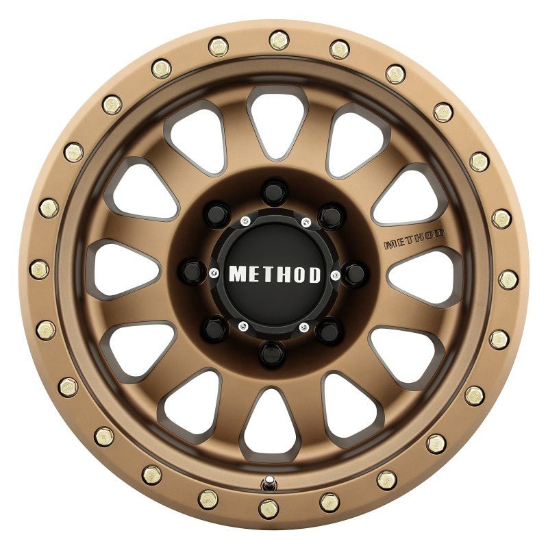 Method MR304 Double Standard 17x8.5 0mm Offset 8x170 130.81mm CB Method Bronze Wheel | MR30478587900 - JDMuscleWheelsmrwMR30478587900