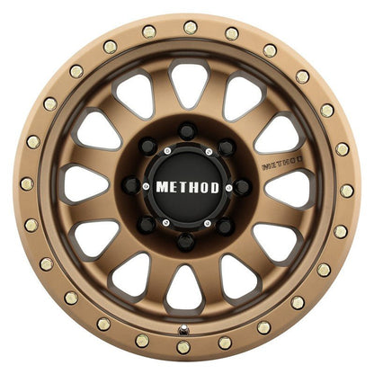 Method MR304 Double Standard 17x8.5 0mm Offset 8x170 130.81mm CB Method Bronze Wheel | MR30478587900 - JDMuscleWheelsmrwMR30478587900