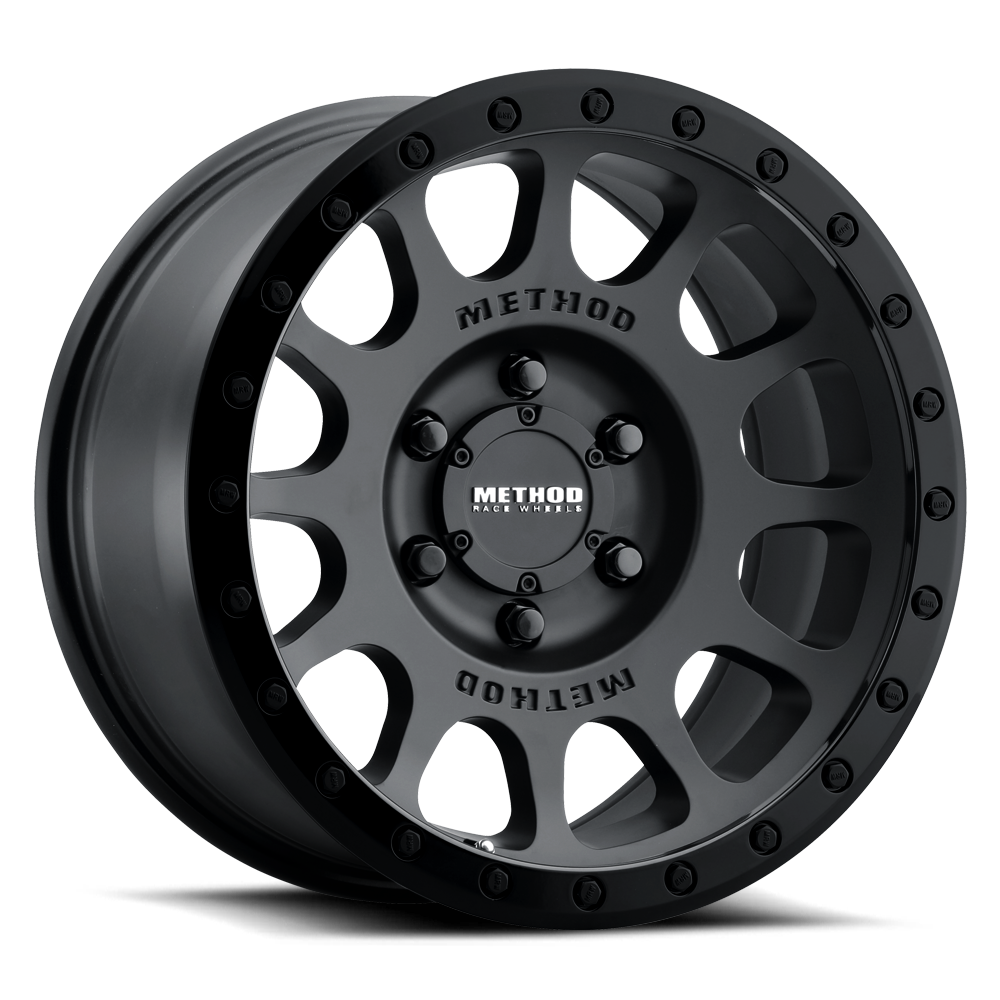 Method MR305 NV 17x8.5 +25mm Offset 6x5.5 108mm CB Double Black Wheel | MR305785601025