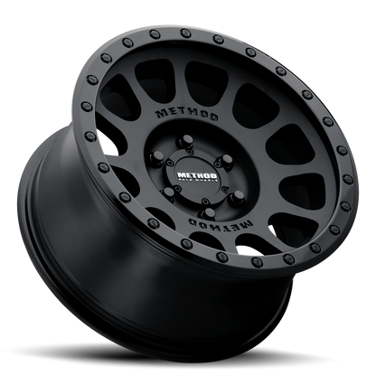 Method MR305 NV 17x8.5 +25mm Offset 6x5.5 108mm CB Double Black Wheel | MR305785601025