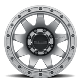 Method MR317 17x8.5 0mm Offset 6x120 67mm CB Matte Titanium Wheel | MR31778562800 - JDMuscleWheelsmrwMR31778562800