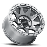 Method MR317 17x8.5 0mm Offset 6x135 87mm CB Matte Titanium Wheel | MR31778516800 - JDMuscleWheelsmrwMR31778516800