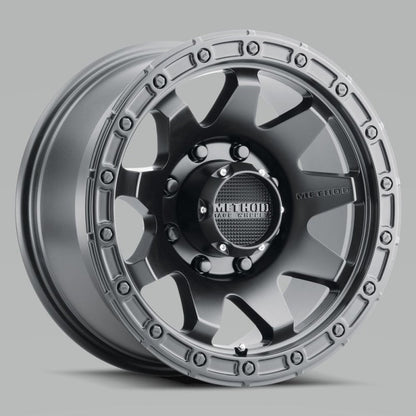 Method MR317 20x9 +18mm Offset 8x170 130.81mm CB Matte Black Wheel | MR31729087518 - JDMuscleWheelsmrwMR31729087518