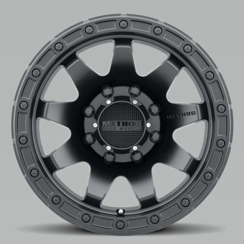 Method MR317 20x9 +18mm Offset 8x6.5 130.81mm CB Matte Black Wheel | MR31729080518 - JDMuscleWheelsmrwMR31729080518