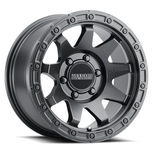 Method MR317 20x9 +18mm Offset 5x150 110.5mm CB Matte Black Wheel | MR31729058518