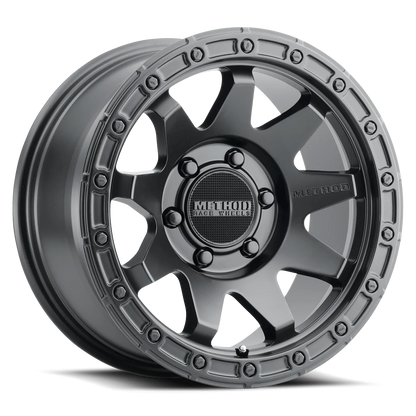 Method MR317 18x9 +18mm Offset 5x150 110.5mm CB Matte Black Wheel | MR31789058518