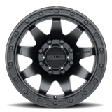 Method MR317 17x8.5 0mm Offset 8x170 130.81mm CB Matte Black Wheel | MR31778587500