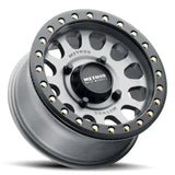 Method MR401 UTV Beadlock 15x7 5+2/+38mm Offset 4x136 106mm CB Titanium w/MB Ring w/BH - H24100 Wheel |MR40157047852B - JDMuscleWheelsmrwMR40157047852B