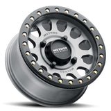 Method MR401 UTV Beadlock 15x7 5+2/+38mm Offset 4x156 132mm CB Titanium w/MB Ring w/BH - H24100 Wheel | MR40157046852B - JDMuscleWheelsmrwMR40157046852B