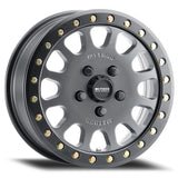 Method MR401 UTV Beadlock 15x7 5+2/+38mm Offset 4x156 132mm CB Titanium w/MB Ring w/BH - H24100 Wheel | MR40157046852B - JDMuscleWheelsmrwMR40157046852B