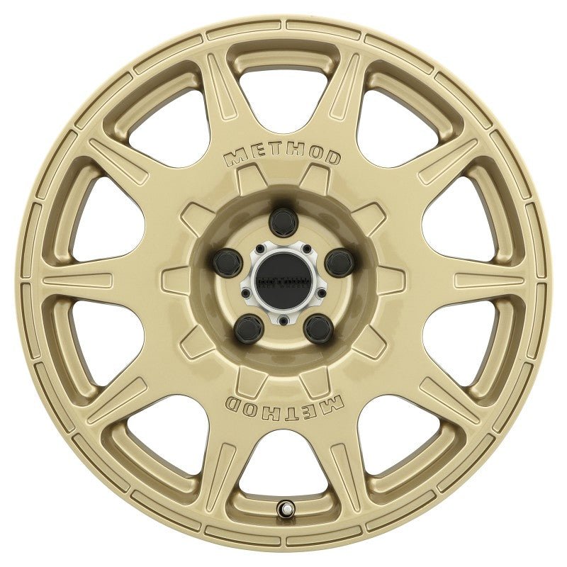 Method MR502 RALLY 17x8 +38mm Offset 5x4.5 67.1mm Gold | MR50278012138 - JDMuscleWheelsmrwMR50278012138