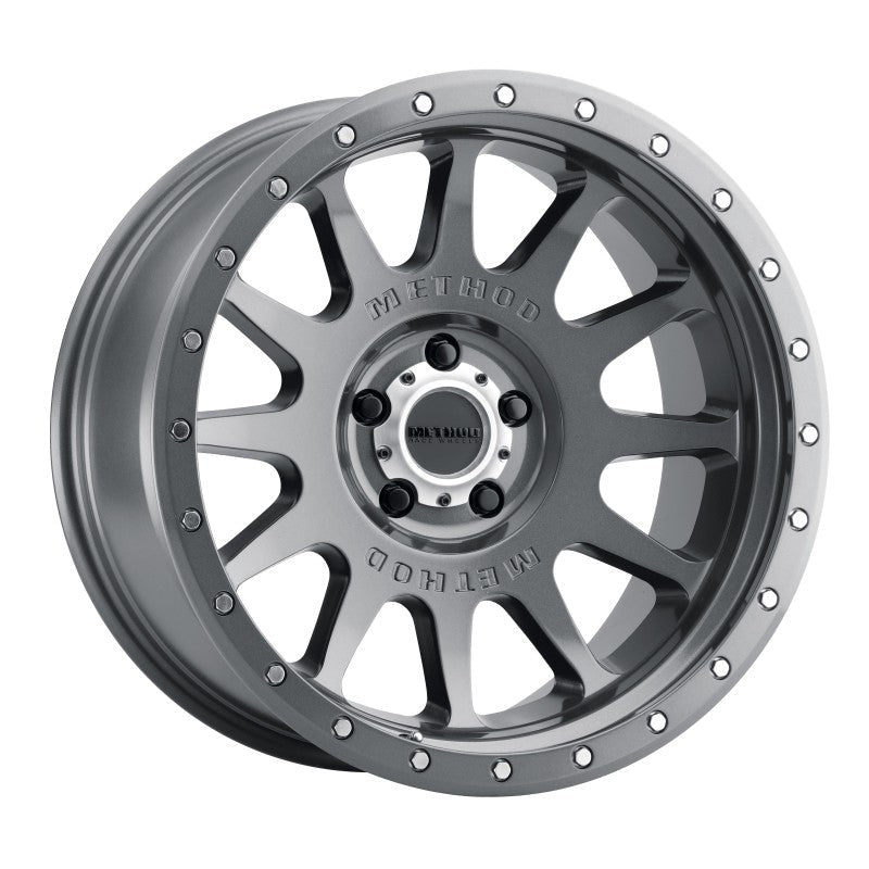 Method MR605 NV 20x10 - 24mm Offset 5x5.5 108mm CB Gloss Titanium Wheel - JDMuscleNon - CategorizedmrwMR60521055824N