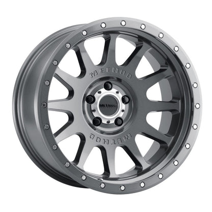 Method MR605 NV 20x10 - 24mm Offset 5x5.5 108mm CB Gloss Titanium Wheel - JDMuscleNon - CategorizedmrwMR60521055824N