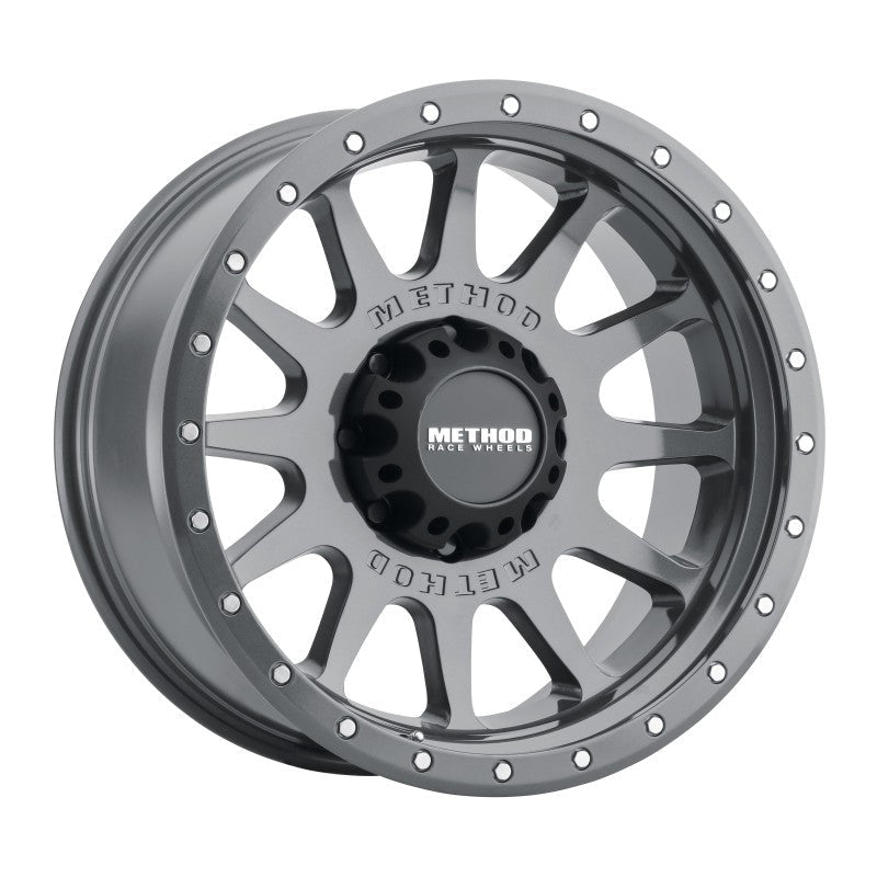 Method MR605 NV 20x10 - 24mm Offset 8x170 124.9mm CB Gloss Titanium Wheel - JDMuscleNon - CategorizedmrwMR60521087824N