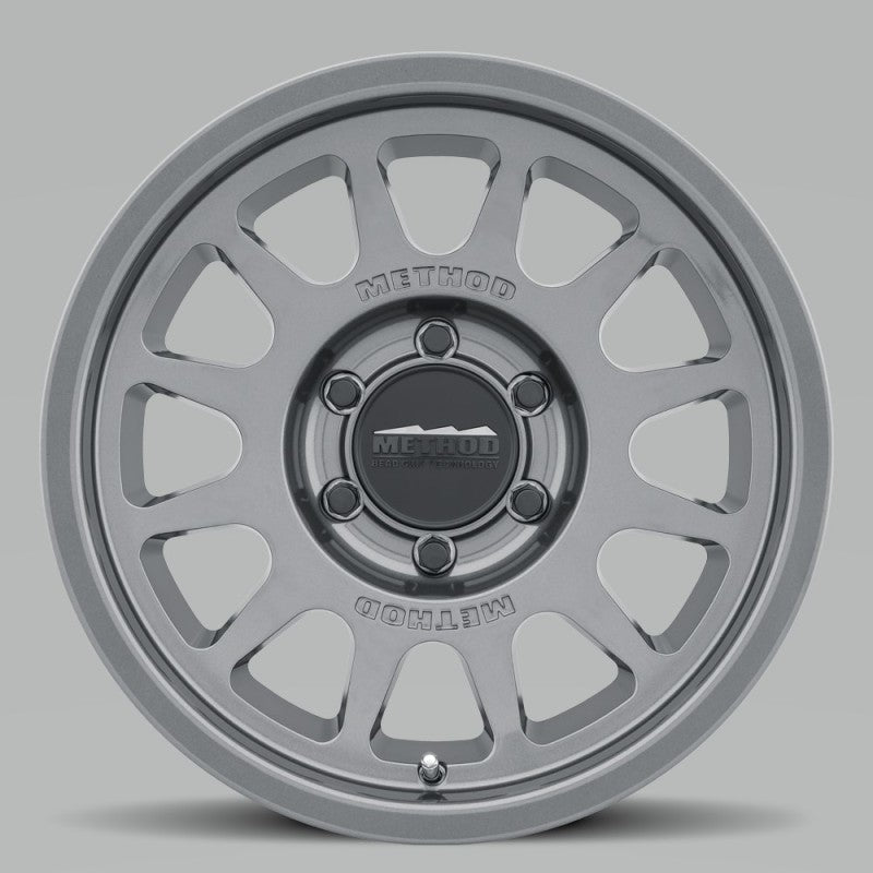 Method MR703 17x8.5 0mm Offset 6x120 67mm CB Gloss Titanium Wheel | MR70378562800 - JDMuscleWheelsmrwMR70378562800