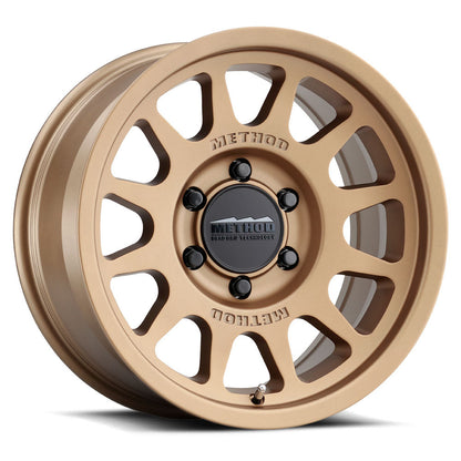 Method MR703 17x8.5 0mm Offset 5x5.5 108mm CB Method Bronze Wheel | MR70378555900