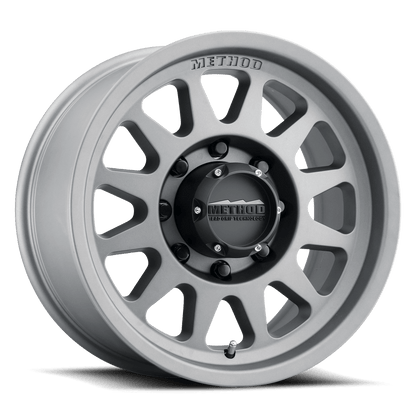 Method MR704 HD 17x9 18mm Offset 8x170 130.81mm CB Matte Titanium Wheel | MR70479087818H - JDMuscleWheelsmrwMR70479087818H