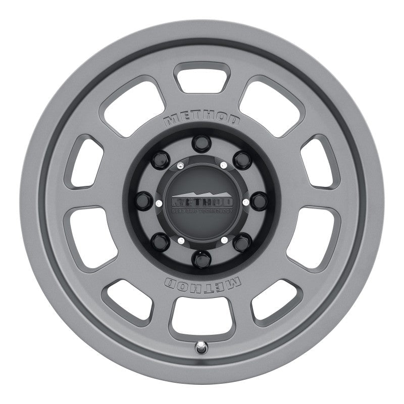 Method MR705 17x8.5 0mm Offset 8x170 130.81mm CB Titanium Wheel | MR70578587800 - JDMuscleWheelsmrwMR70578587800