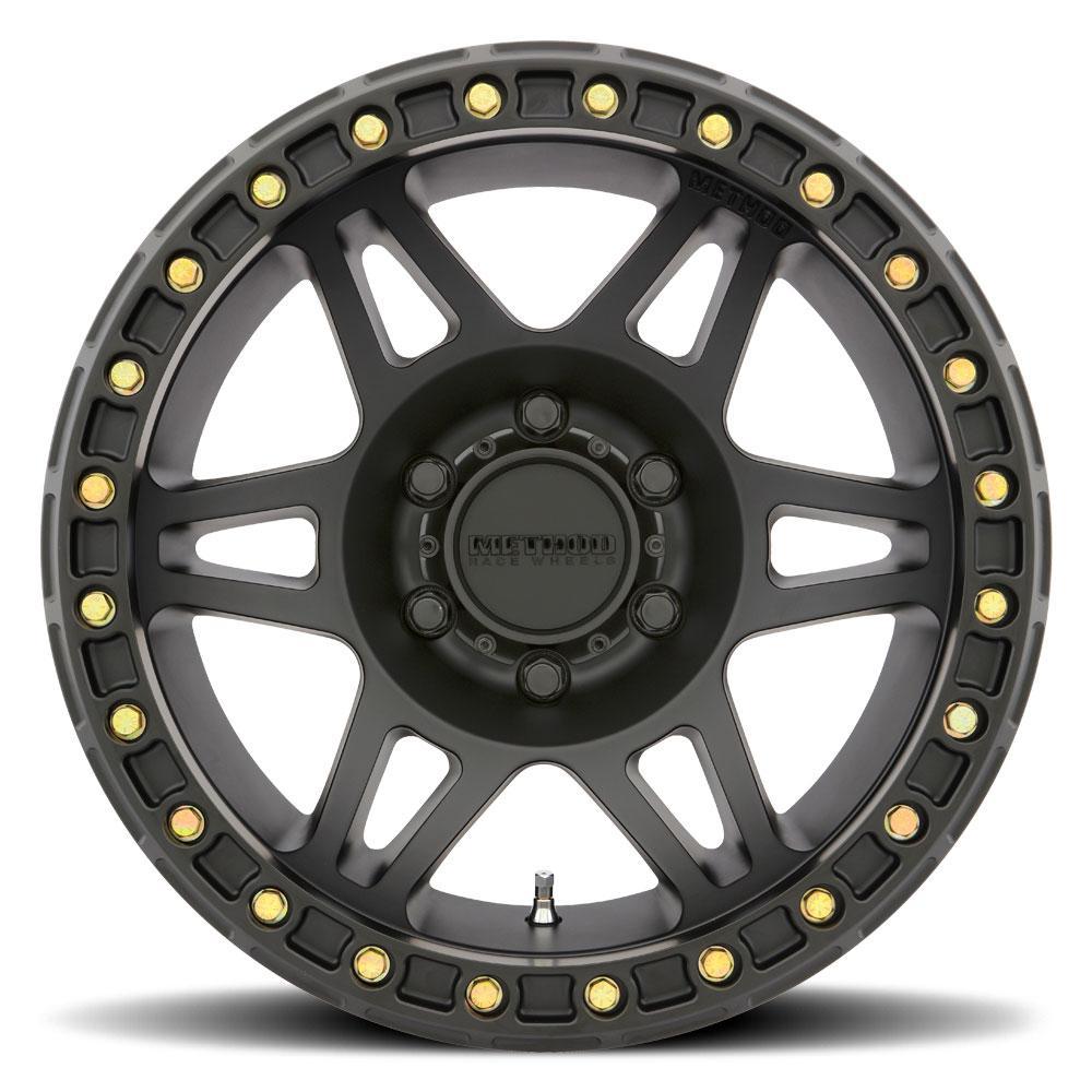 Method Race Wheels 106 Beadlock | Matte Black-Wheels-Method Race Wheels-JDMuscle