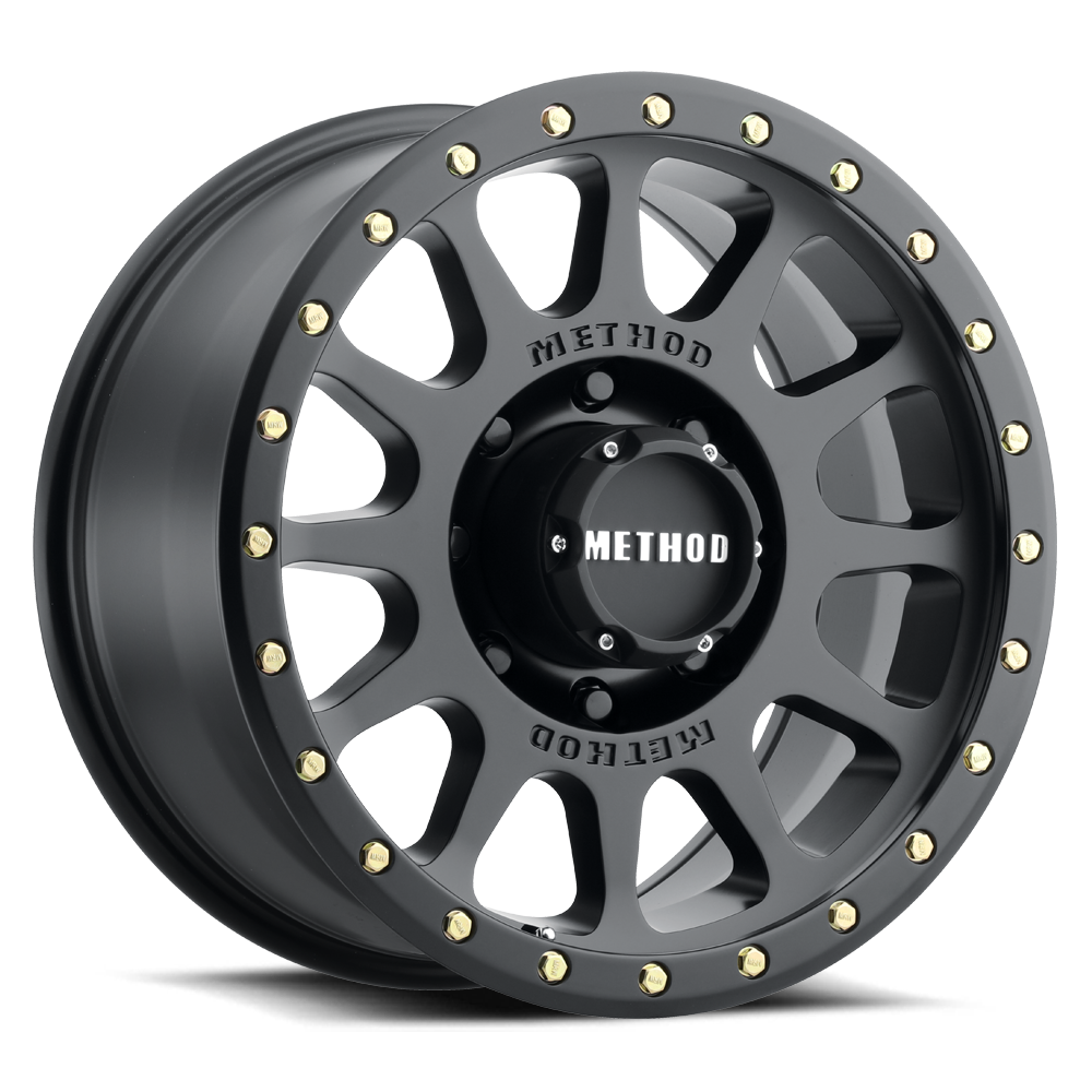 Method Race Wheels 305 | NV | Matte Black-MR30568080500-Wheels-Method Race Wheels-16x8 | 8x6.5 | 0/4.5" | MR30568080500-JDMuscle