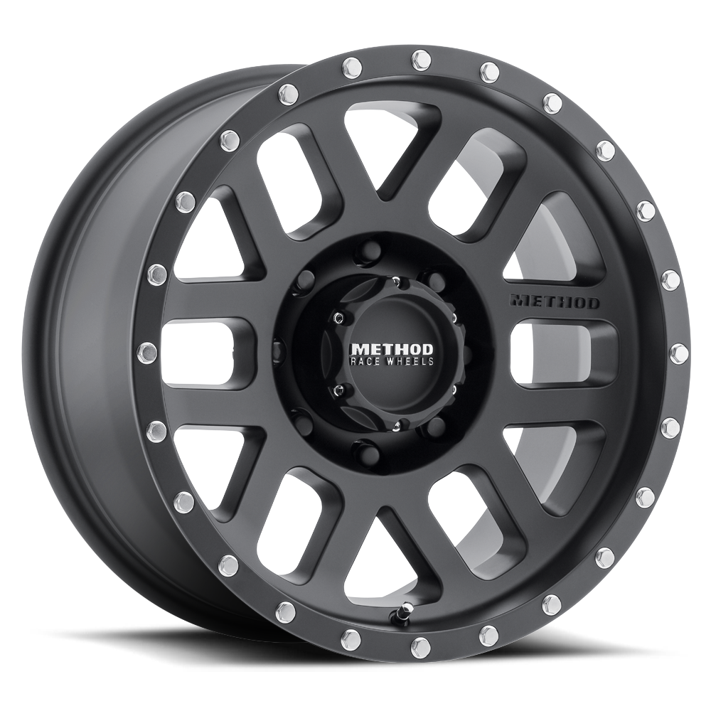 Method Race Wheels 306 | Mesh | Matte Black-MR30678580500-Wheels-Method Race Wheels-17x8.5 | 8x6.5 | 0/4.75" | MR30678580500-JDMuscle