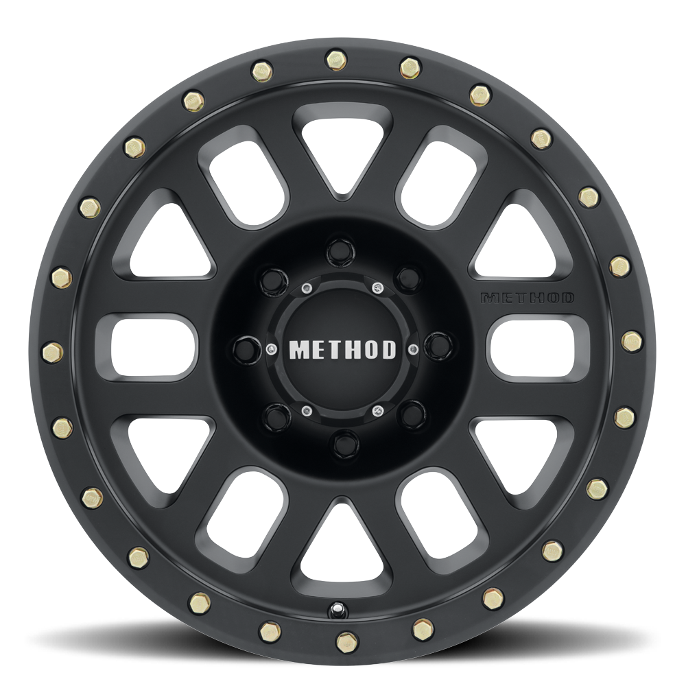 Method Race Wheels 309 | Grid | Matte Black-Wheels-Method Race Wheels-JDMuscle