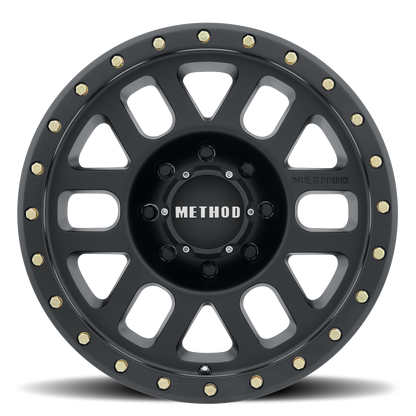 Method Race Wheels 309 | Grid | Matte Black-Wheels-Method Race Wheels-JDMuscle